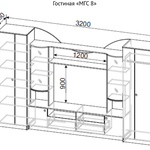 Гостиная МГС 8 в Ейске